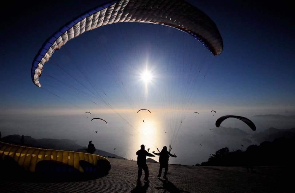 Paragliding